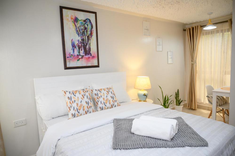 Furnished 1 Bedroom Apartment In Nairobi. 15 Mins To Cbd. Free Wi-Fi & Parking Exterior photo