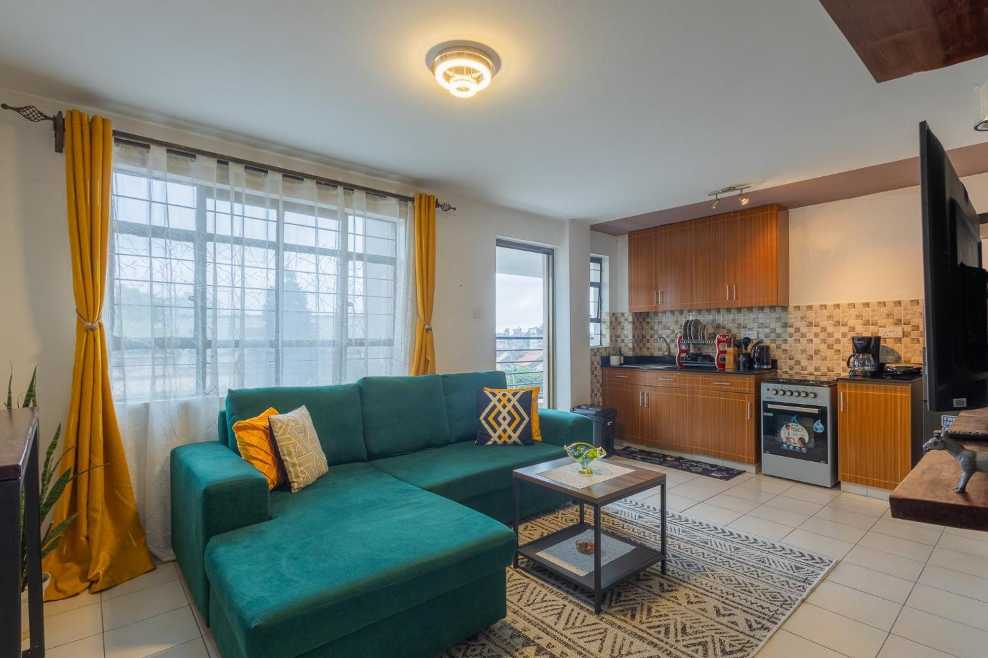 Furnished 1 Bedroom Apartment In Nairobi. 15 Mins To Cbd. Free Wi-Fi & Parking Exterior photo