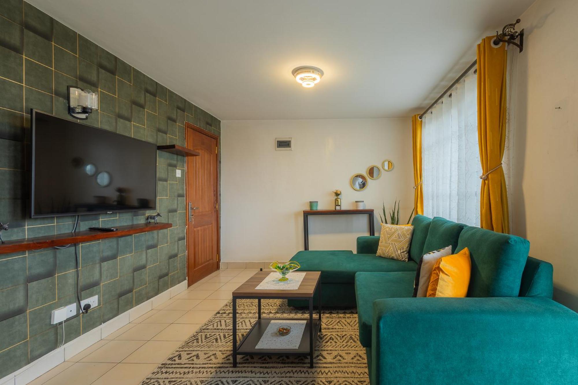 Furnished 1 Bedroom Apartment In Nairobi. 15 Mins To Cbd. Free Wi-Fi & Parking Exterior photo